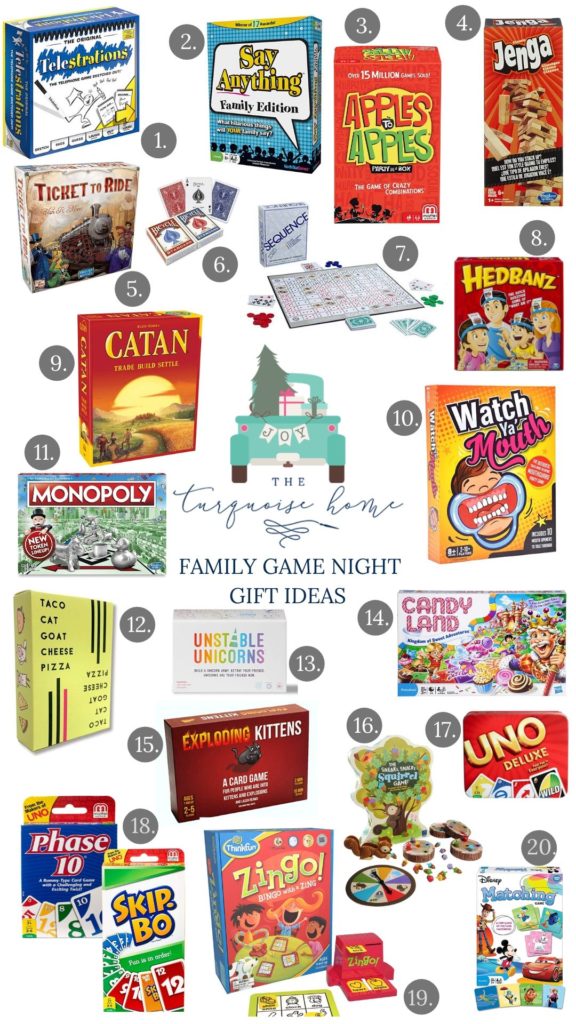 Gift Guide for Family Game Night! #giftguide