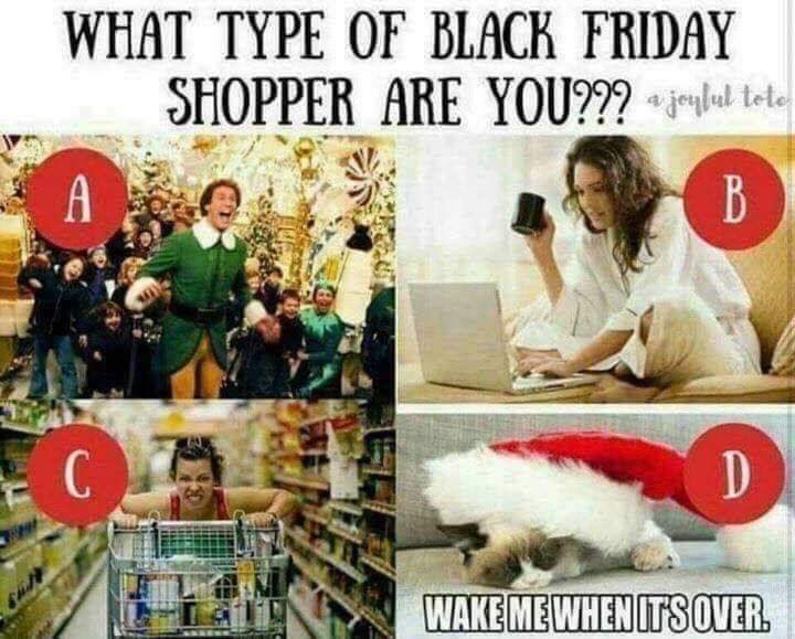 What kind of Black Friday shopper are you??