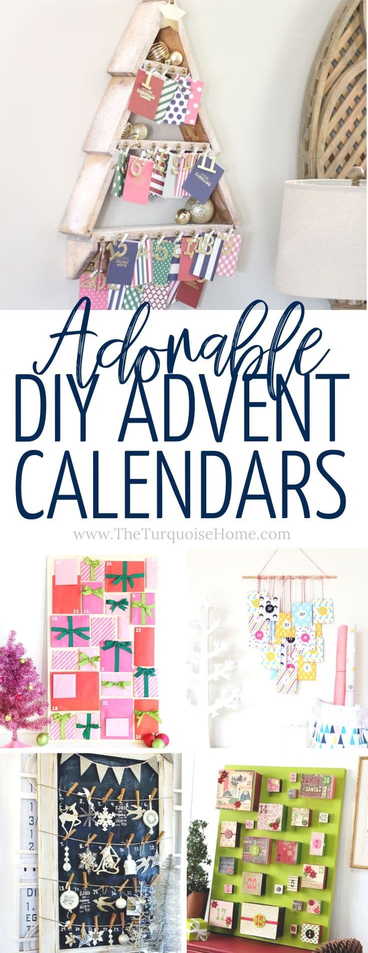 51 Best DIY Christmas Advent Calendars - Make Your Own Advent Calendar