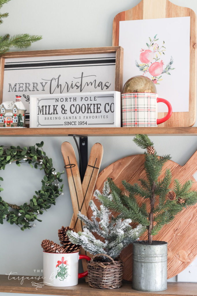 Milk& Cookies for Santa sign