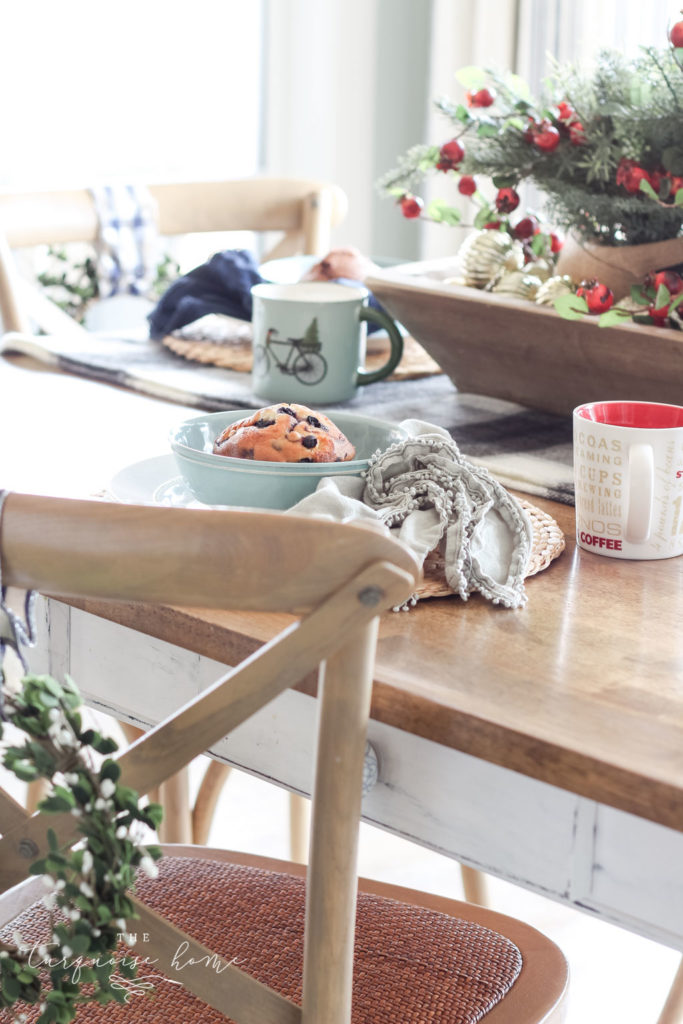 Muffin Christmas Breakfast Decor