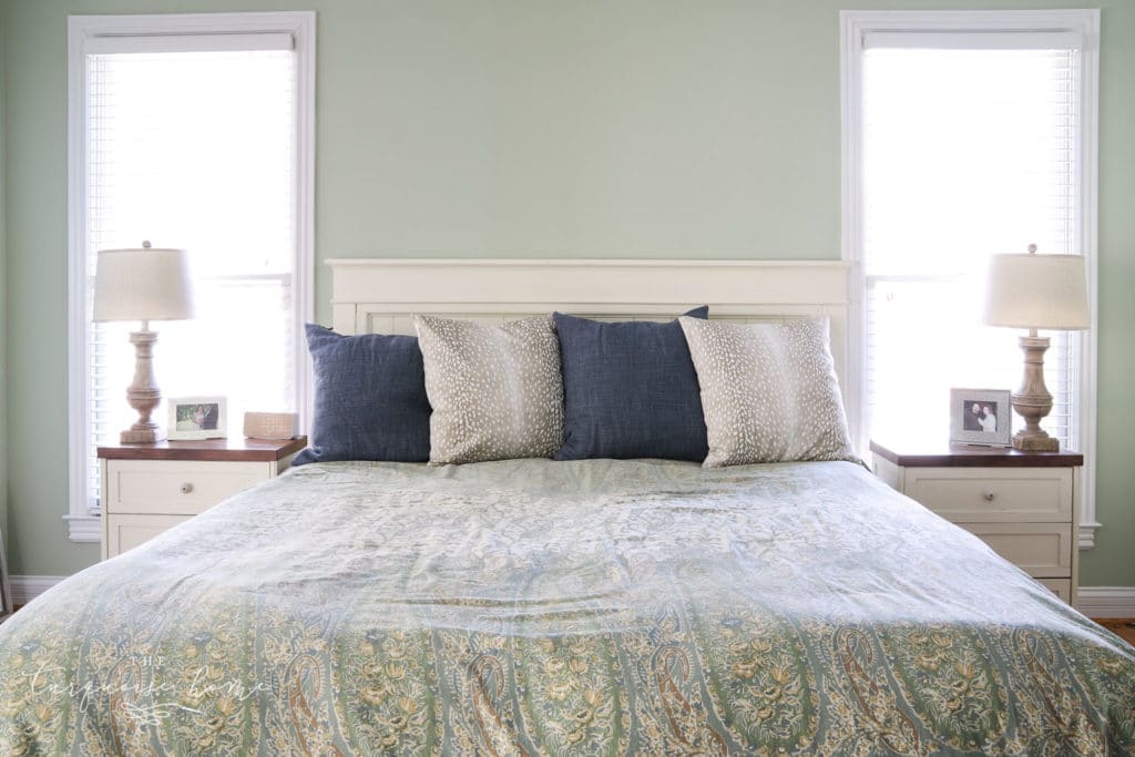 Our Master Bedroom Window Treatments - The Turquoise Home