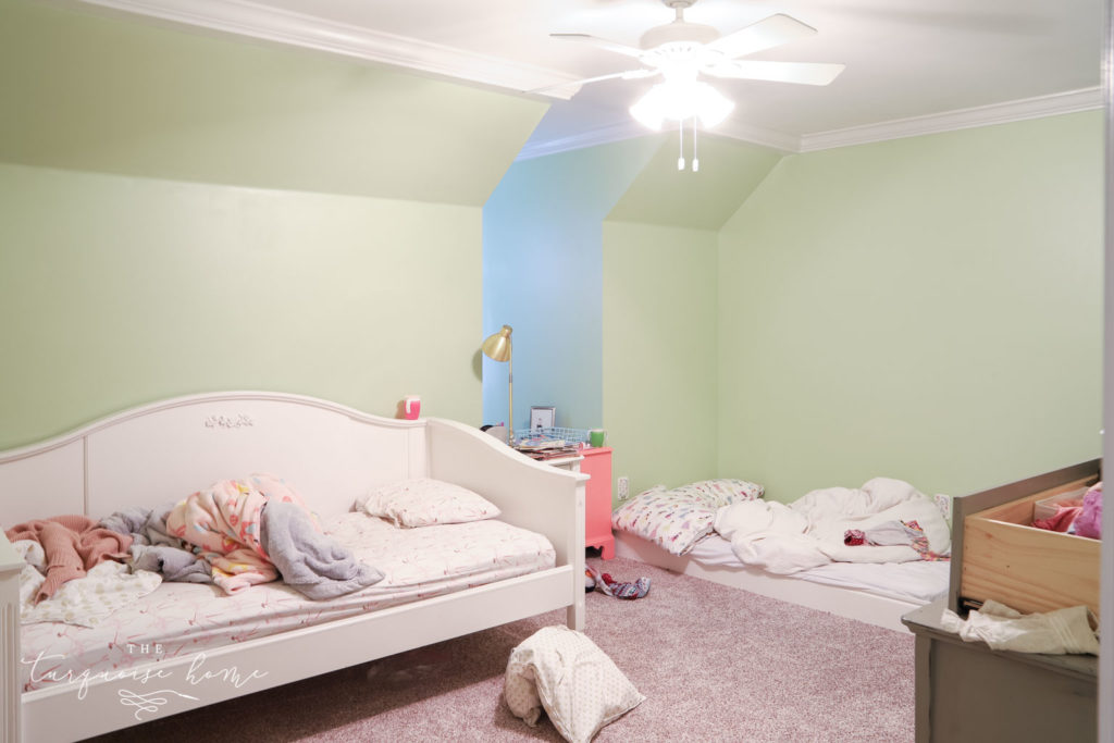 Girls bedroom in the new house. 