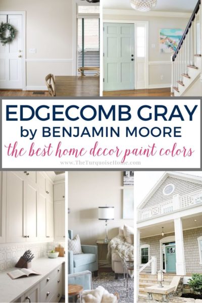Edgecomb Gray by Benjamin Moore wall color | paint color
