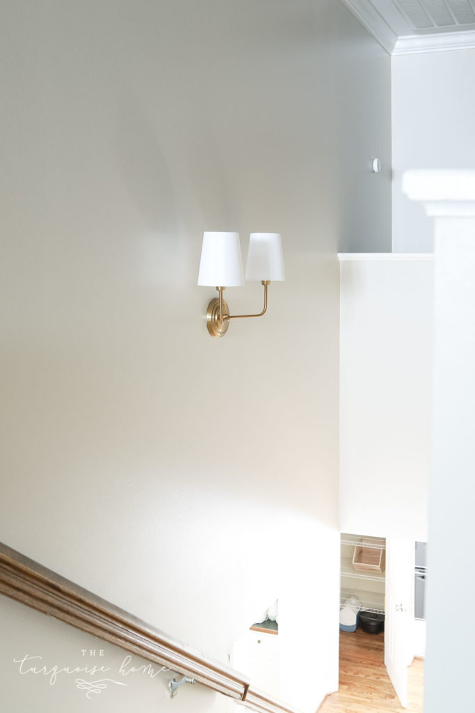 Stairway on sale wall sconce