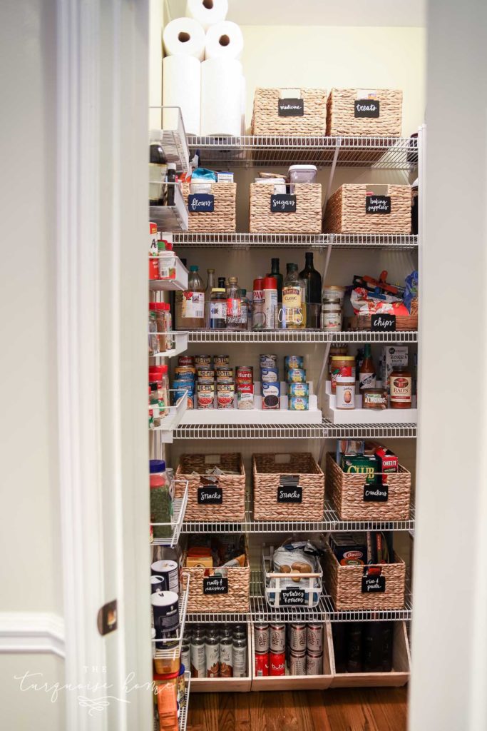 How To Organize A Walk-In Pantry In A Weekend