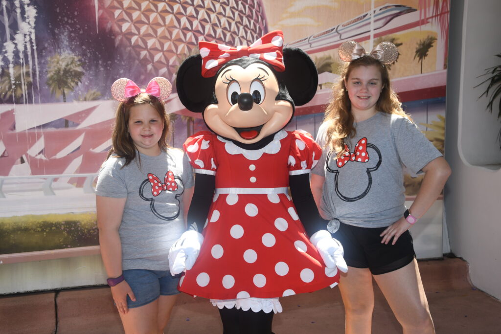 Minnie Mouse Meet and Greet at EPCOT