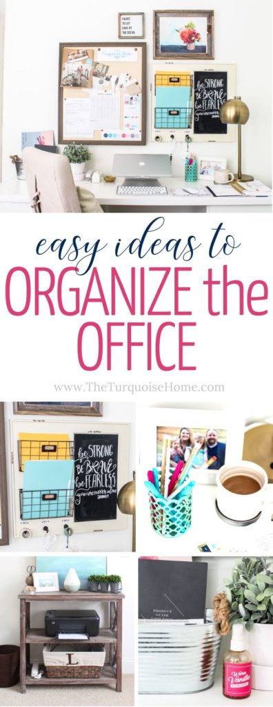 Easy Office Organization Ideas