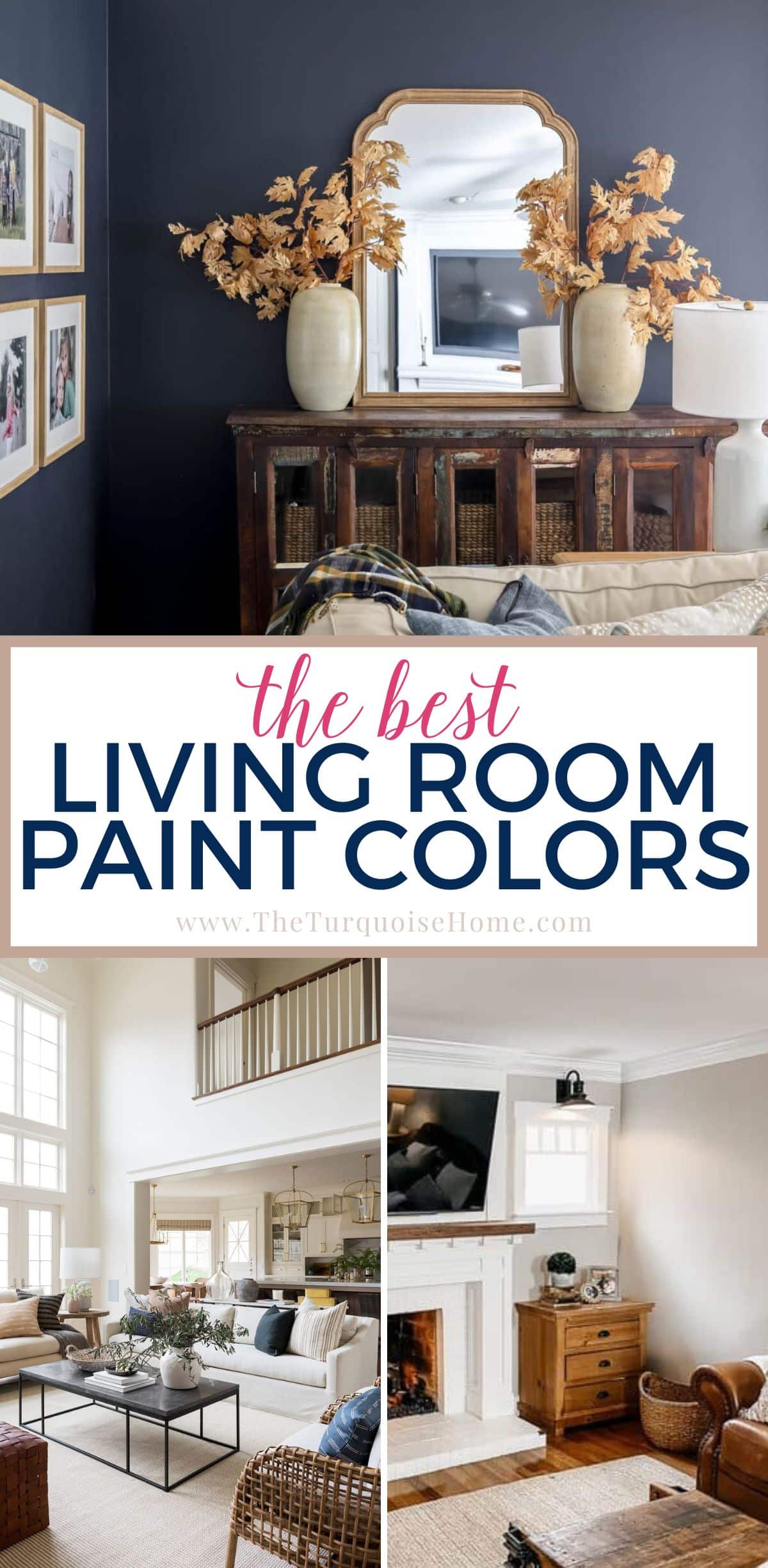 Best Living Room Paint Colors for 2024 - The Turquoise Home