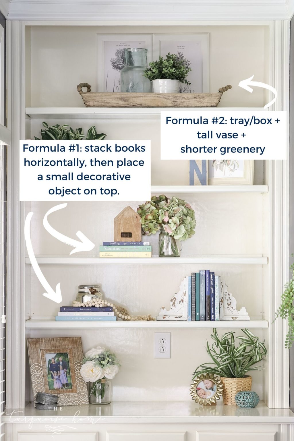 Simple Formulas for Styling Bookshelf Decor