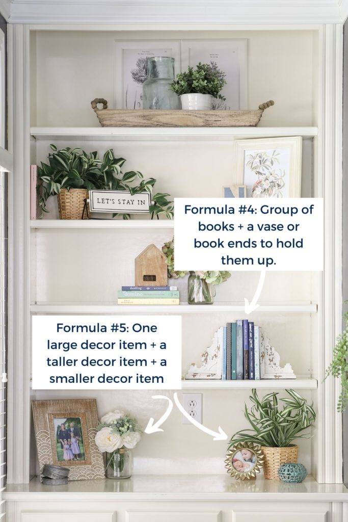 Simple Formulas for Styling Bookshelf Decor