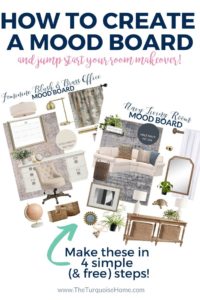 How to Make a Mood Board (in 4 Easy Steps!) with video - The Turquoise Home