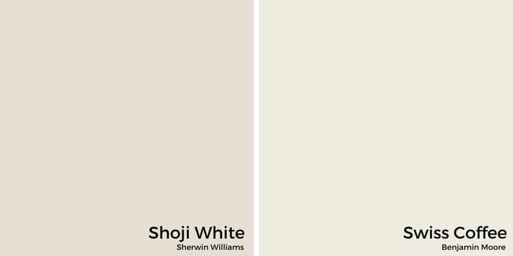 Shoji White vs. Swiss Coffee