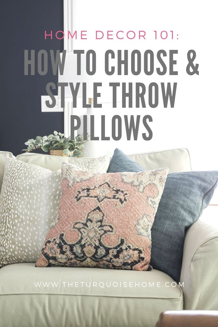 How to Choose and Style Throw Pillows