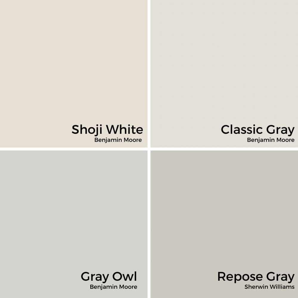 Classic Gray vs. Repose Gray