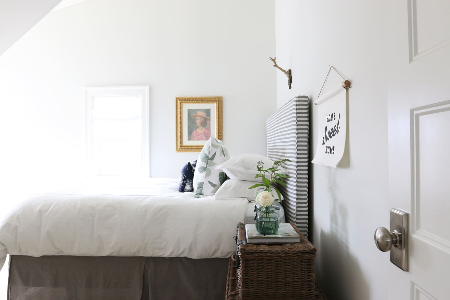 Classic Gray Guest Bedroom