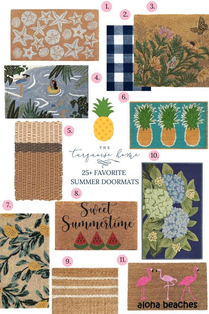 Summer Doormat Combinations You Will Love - The Sommer Home