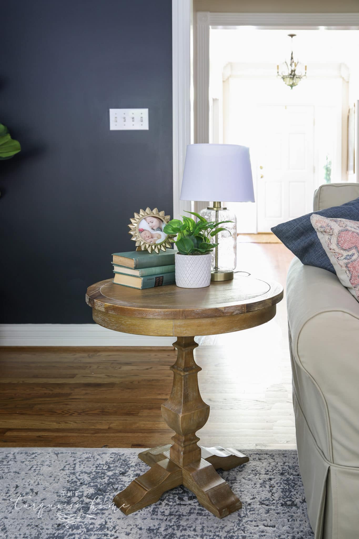 Pedestal Accent Table