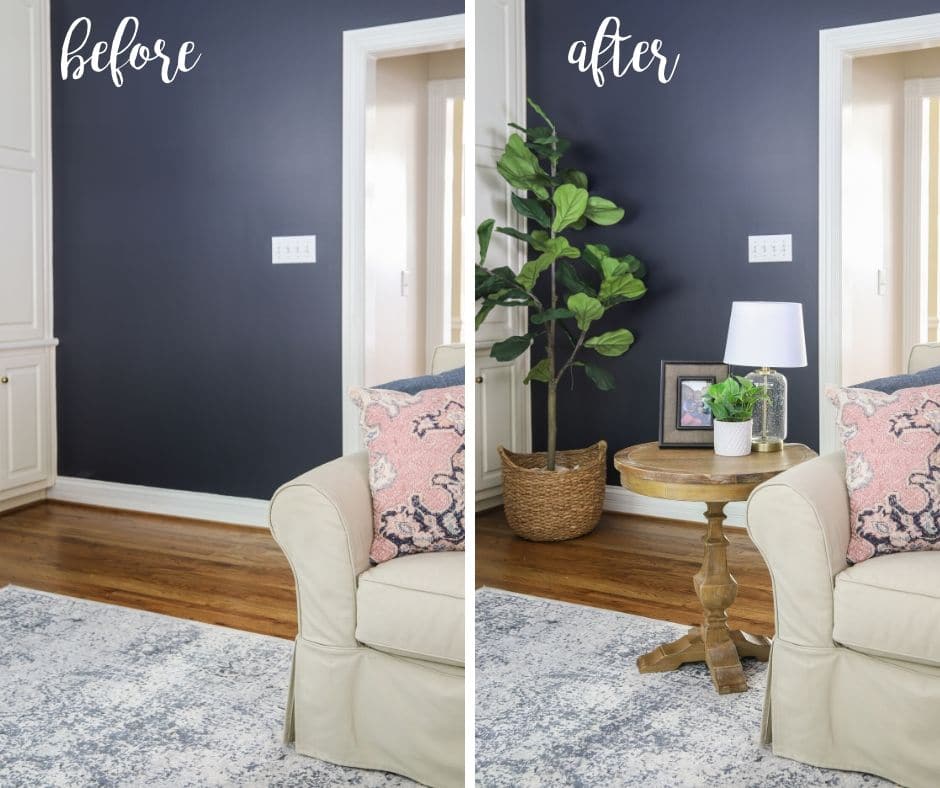 Living Room with Accent Table