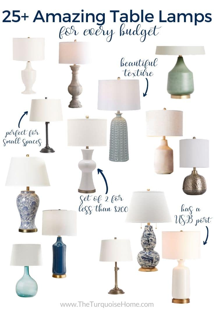 25 Amazing Table Lamps For Your Home, Tall Entryway Table Lamps