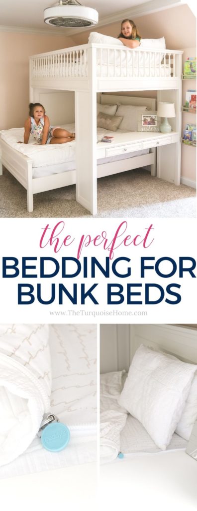 The Perfect Bedding For Bunk Beds Our, Easiest Way To Put Sheets On A Bunk Bed