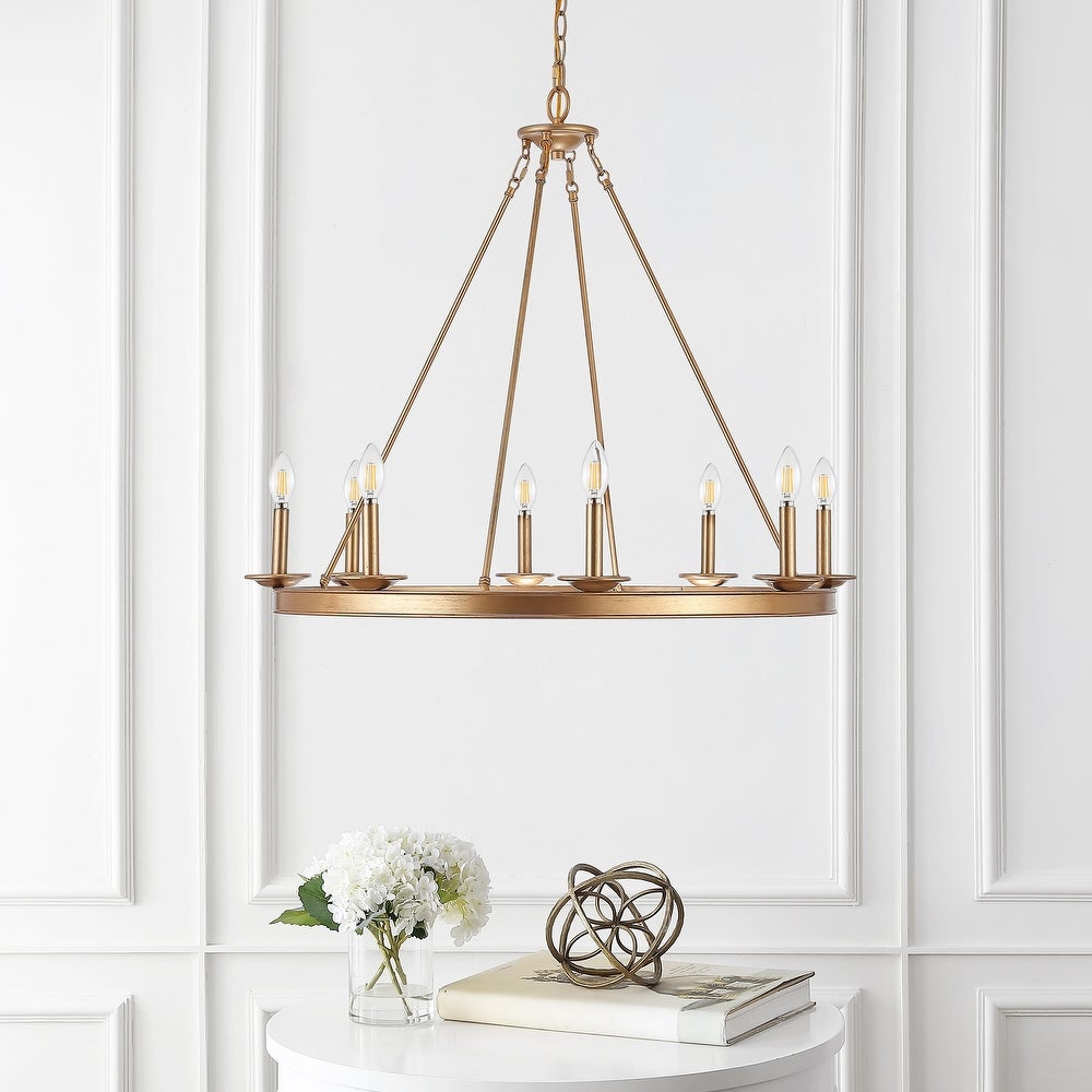 Wagon Wheel Style Chandelier