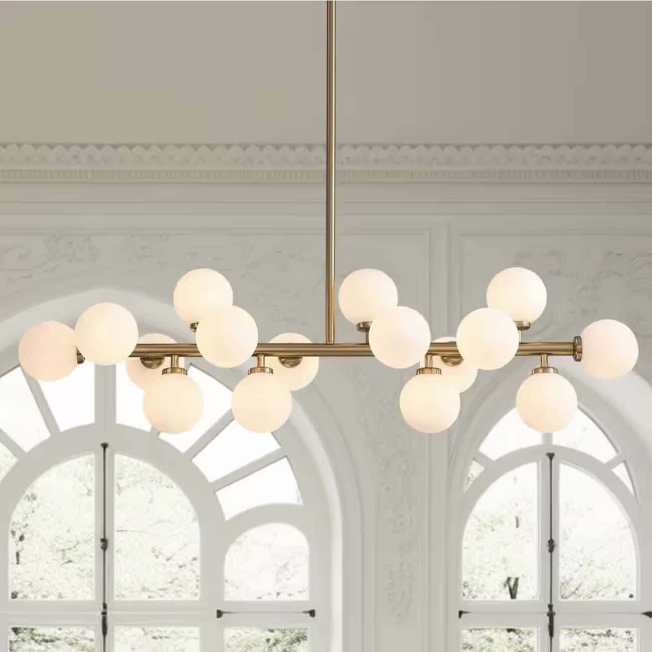 Modern Glass Bubble Chandelier