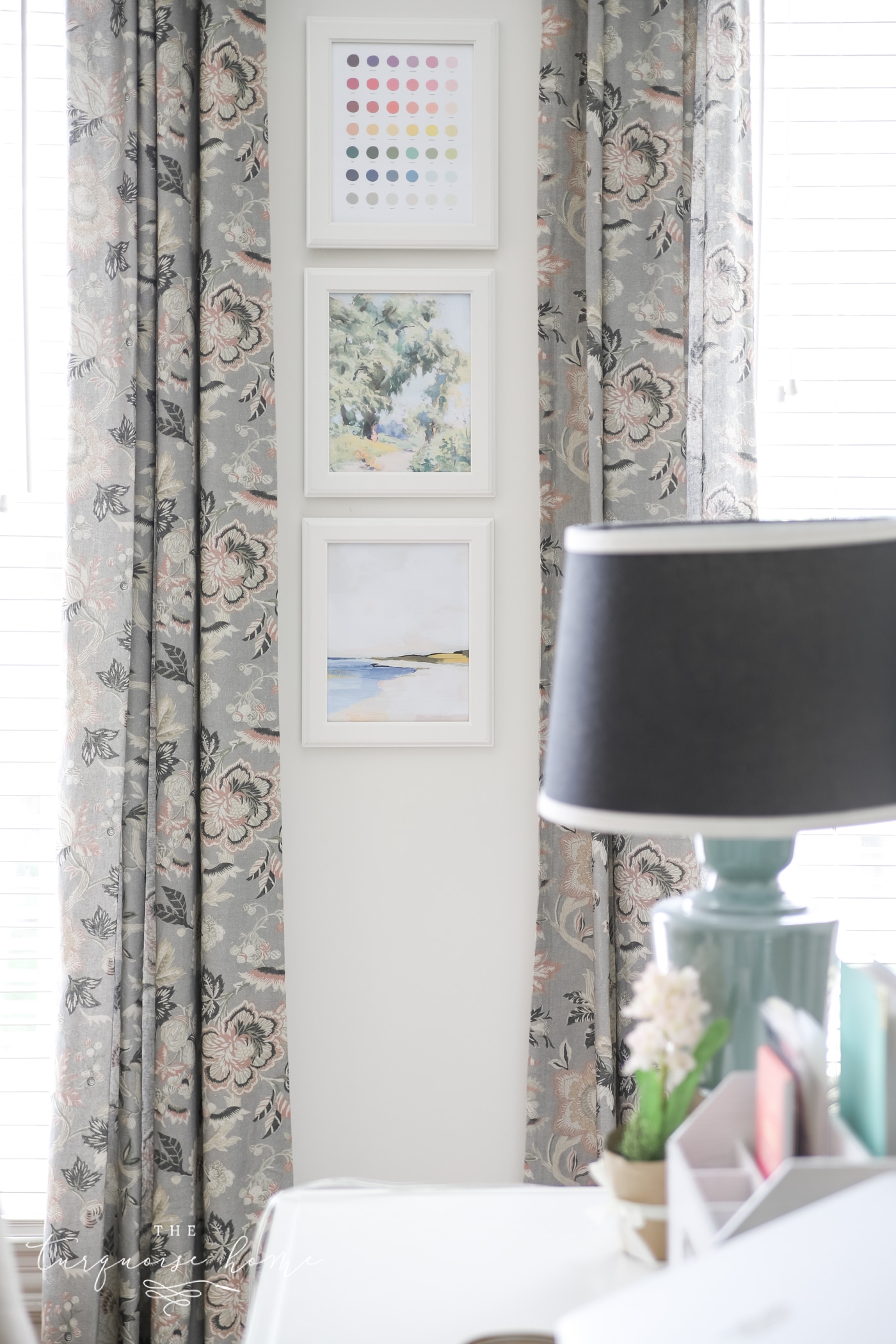 Printable Art between windows