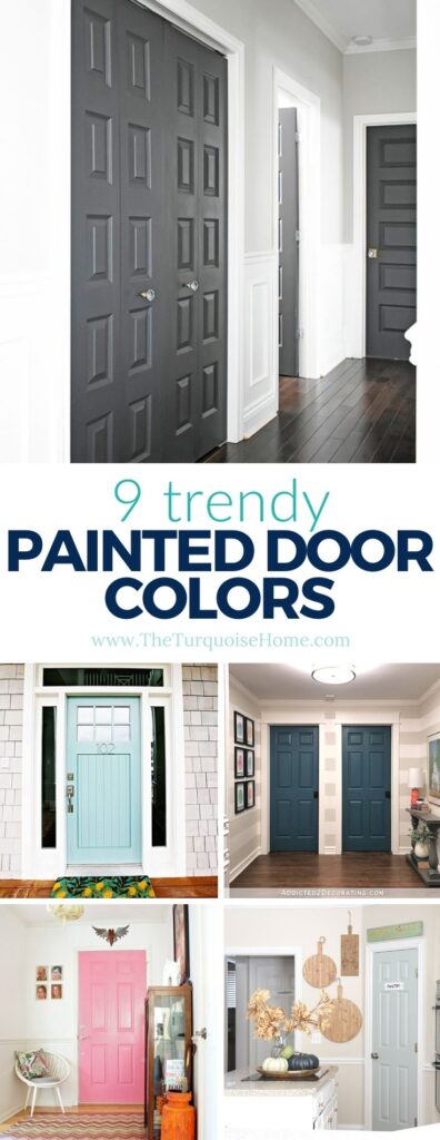 9 Trendy Interior Door Paint Color Ideas