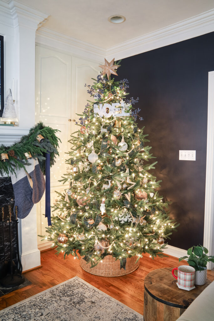 Frasier Fir Grande Christmas Tree in the Living Room