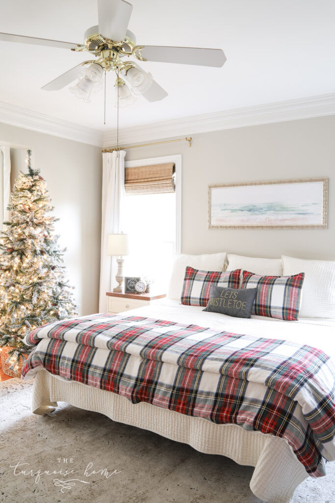 Stewart Plaid Christmas Bedding 