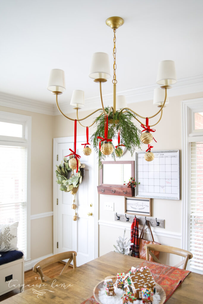 Red and Gold Christmas Decor