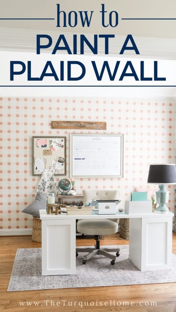 How to Paint a Plaid Wall
