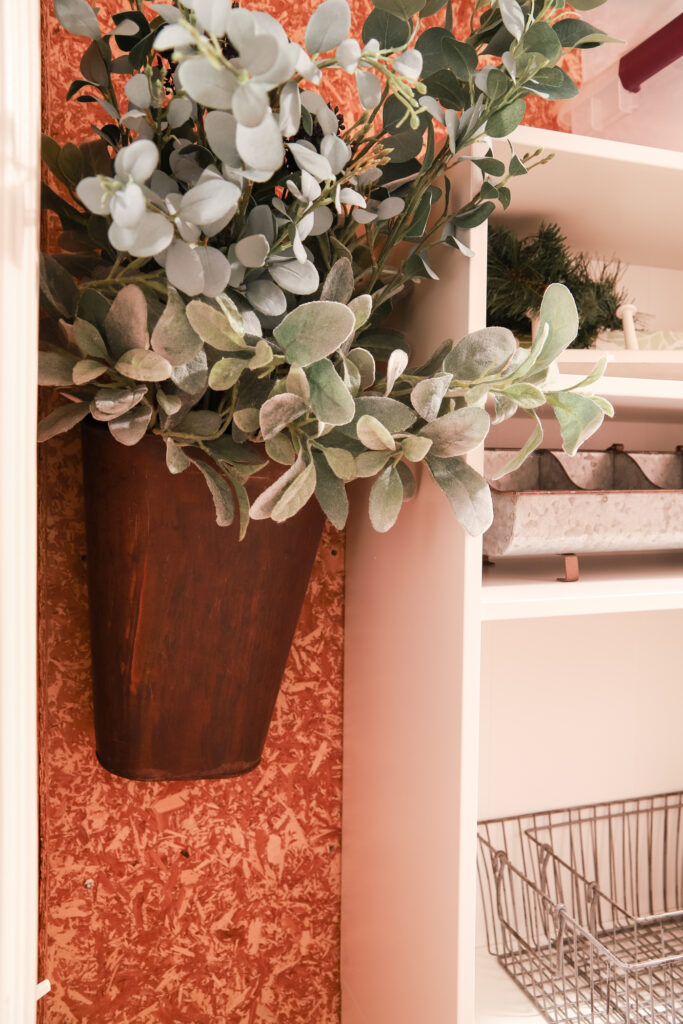 Faux Stems in Decor Closet