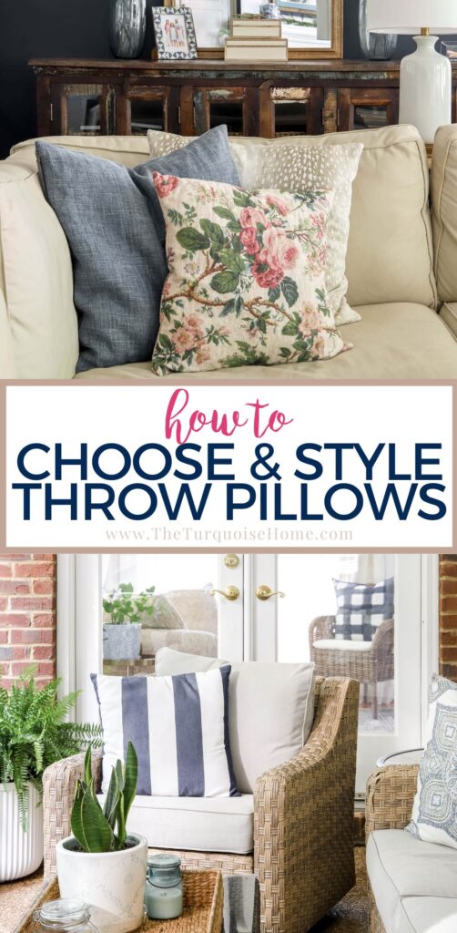 How to Choose & Style Throw Pillows