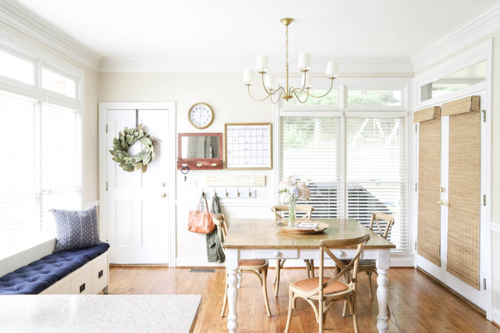 Classic Eat-In Kitchen Makeover Reveal