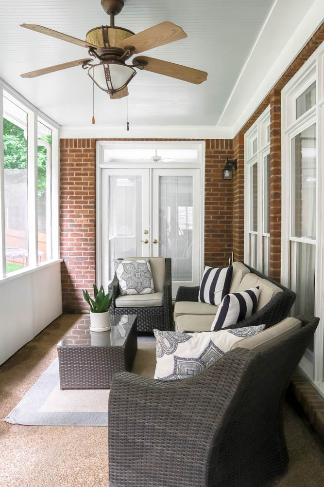 Haint Blue Porch Ceiling