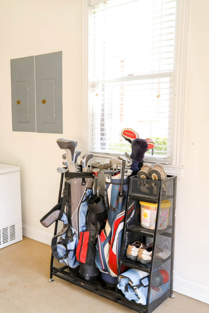 Golf Bag Garage Storage Ideas