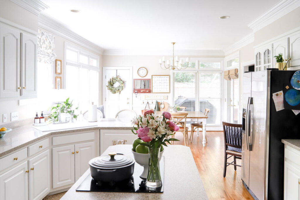 Bright and Airy Traditional Kitchen