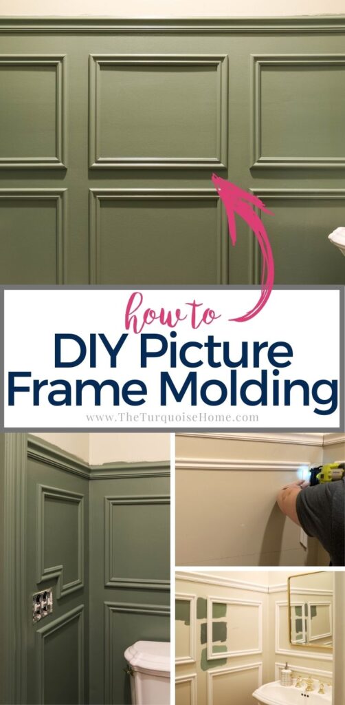 How to DIY Picture Frame Molding