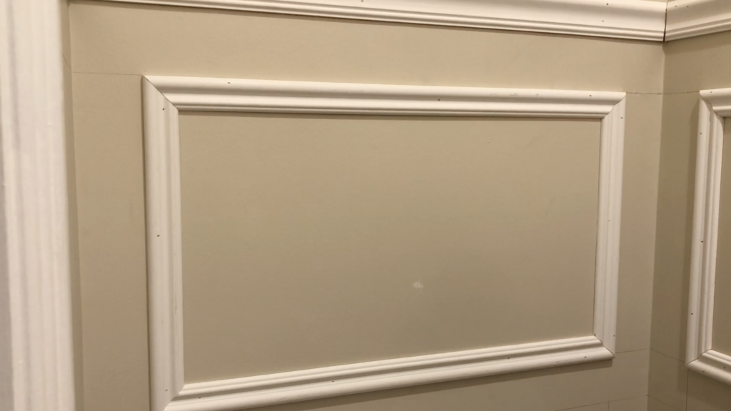 installing wall moulding