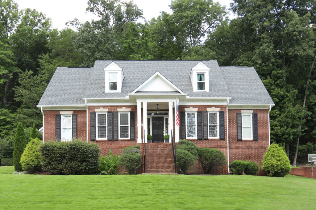 Red Brick Cape Cod Home