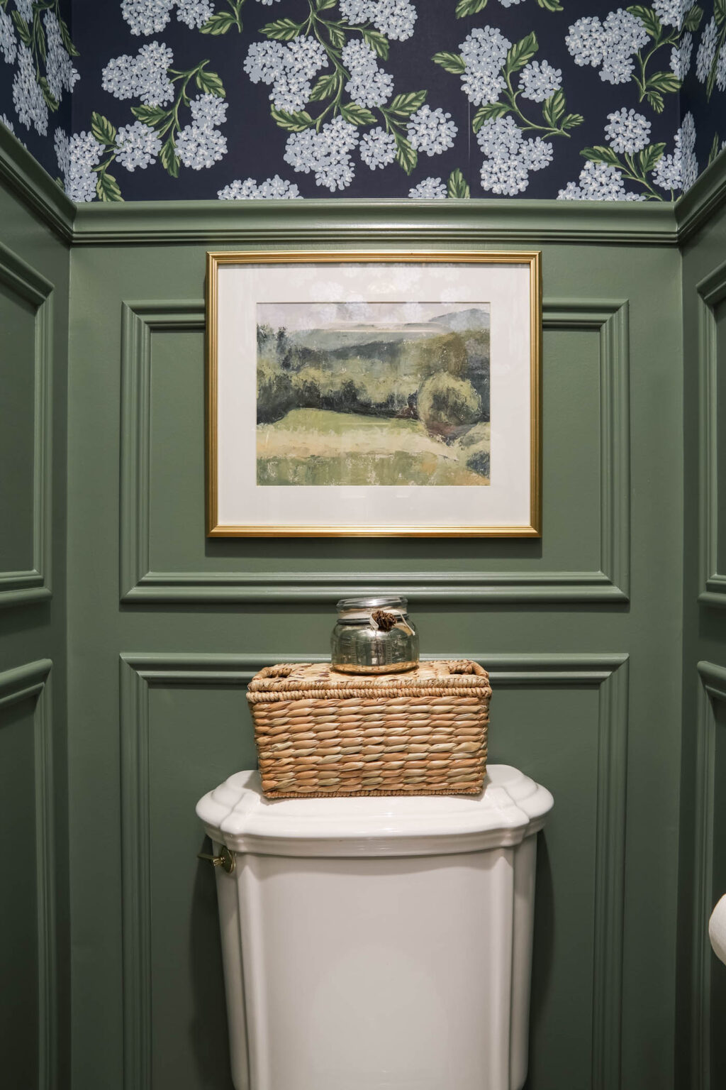 DIY Powder Room Decor {Room Reveal} - The Turquoise Home