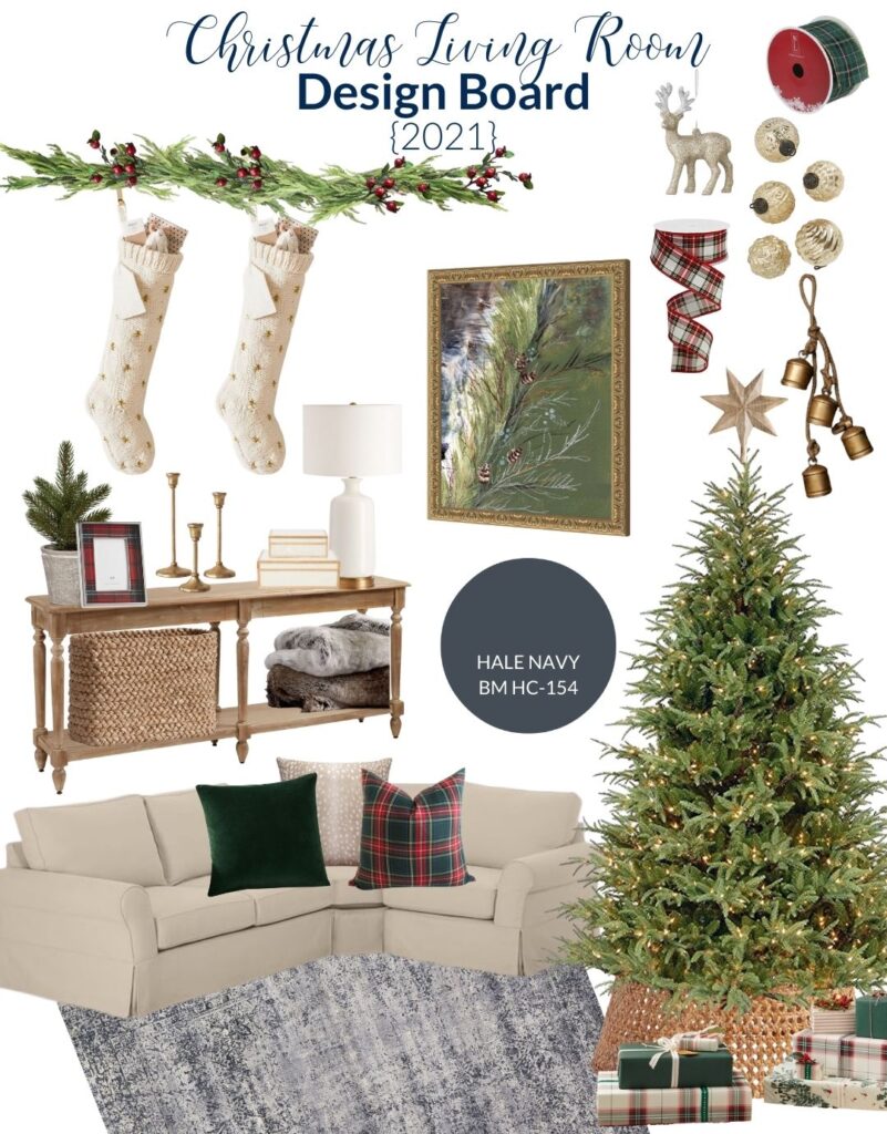 Christmas Living Room Decorating Ideas