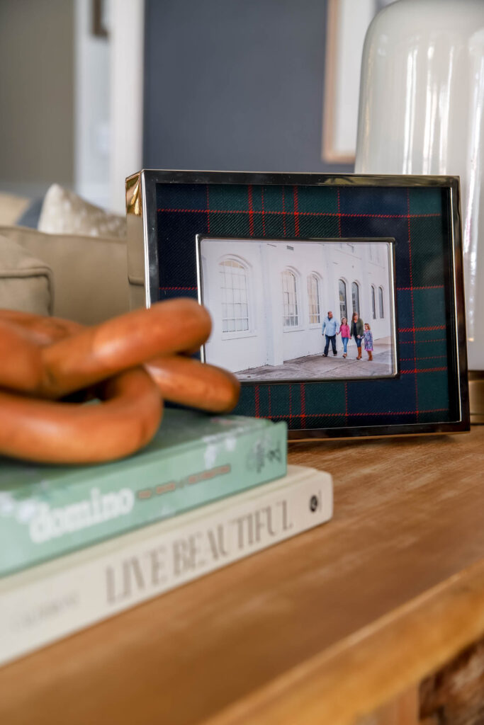 Plaid Picture Frame