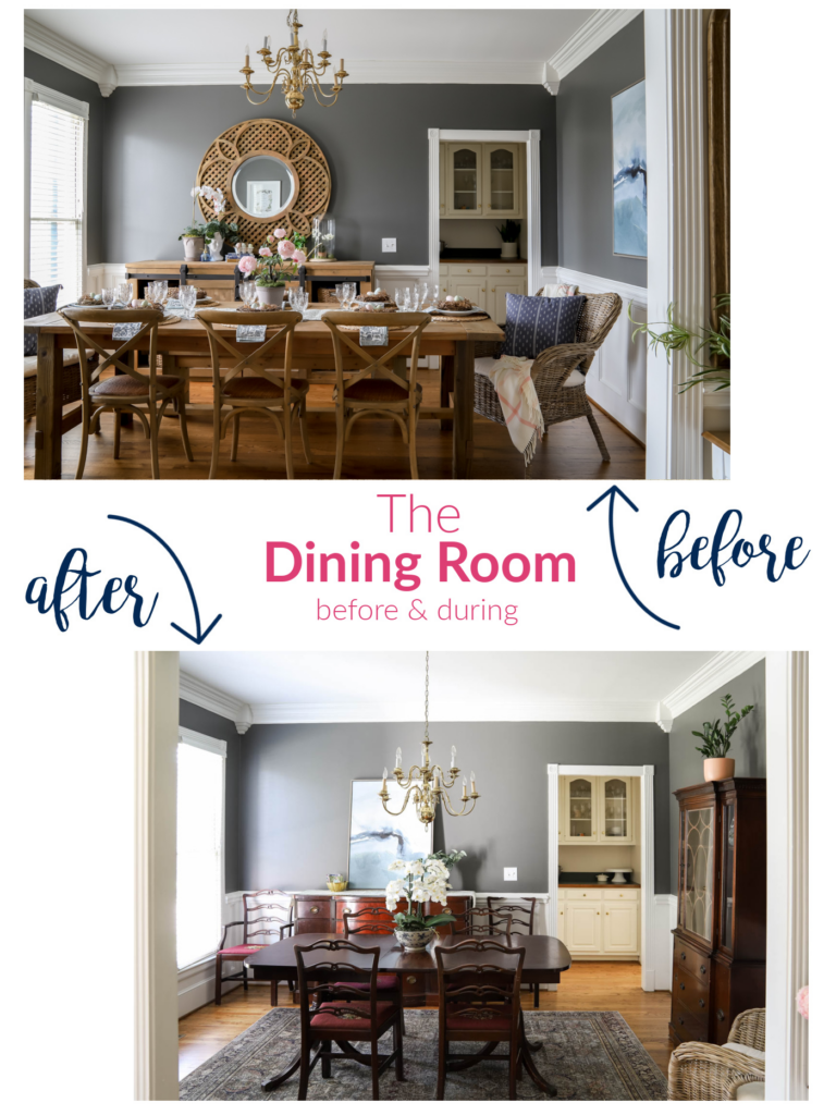 Dining Room Furniture - before and after