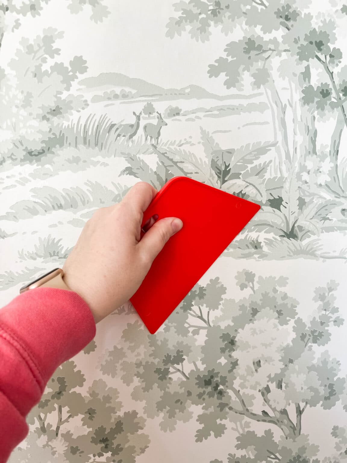 How to Install PasteonWall Wallpaper The Turquoise Home