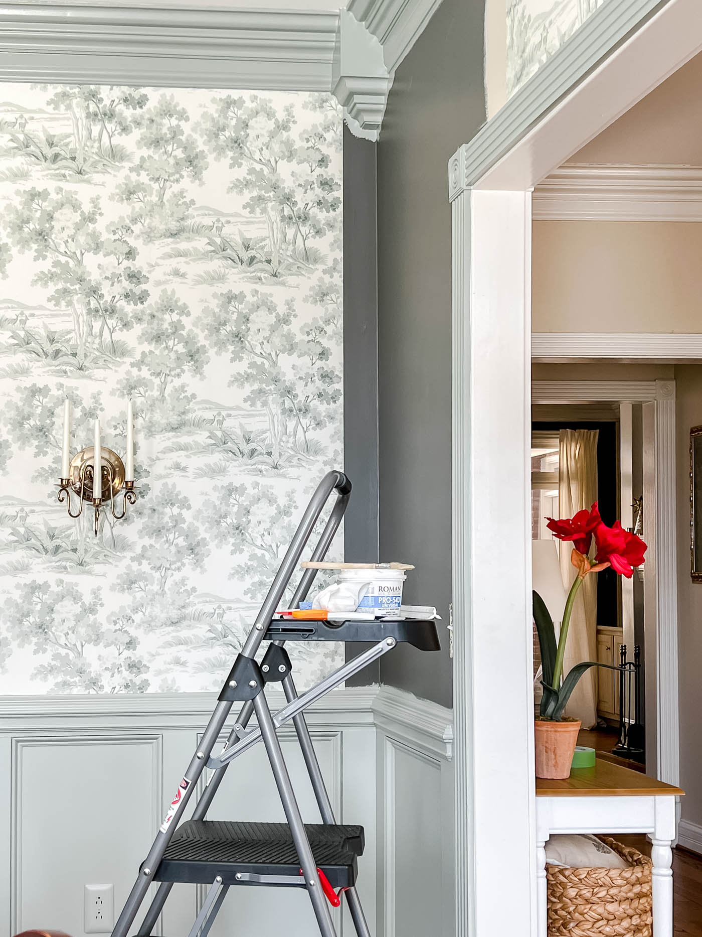 How to Install Paste-on-Wall Wallpaper