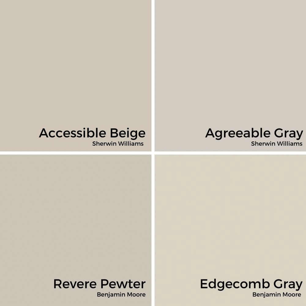 Agreeable Gray vs Accessible Beige