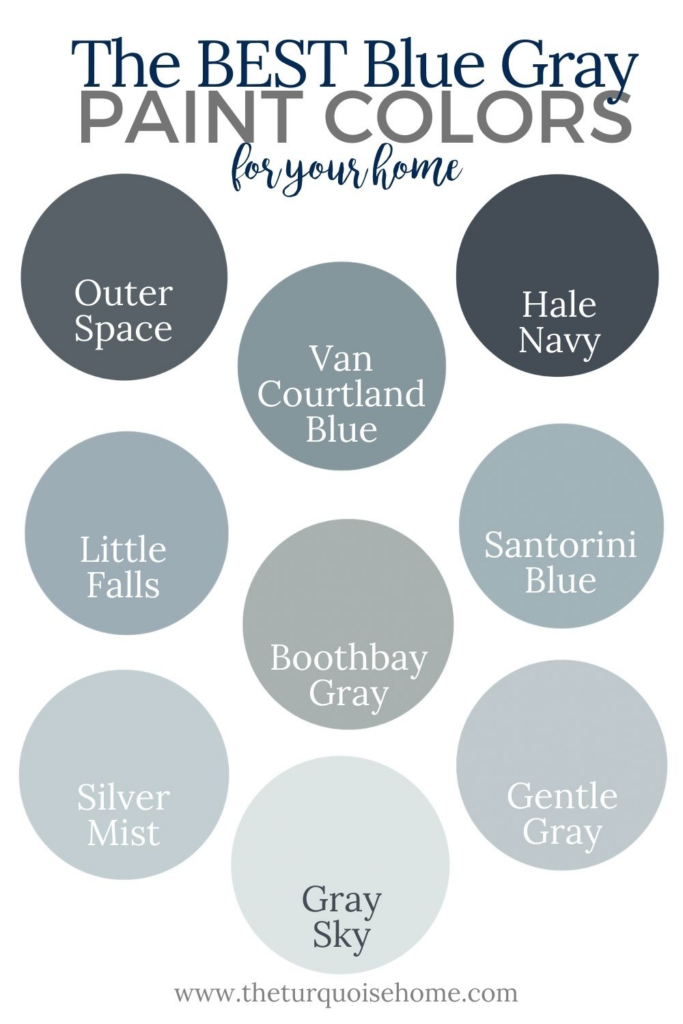 Everything about the color Blue Gray